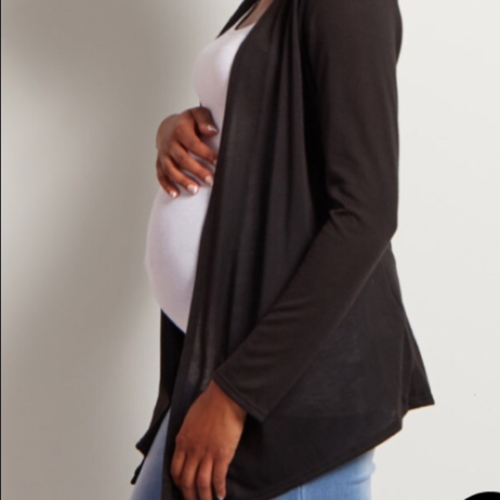 Pinkblush black cardigan